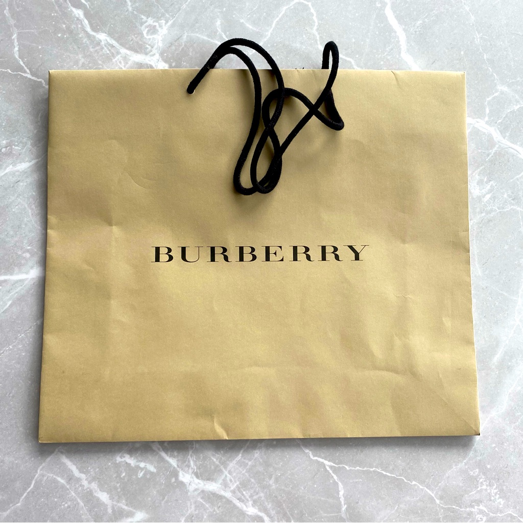 Burberry Paper Shopping Bag